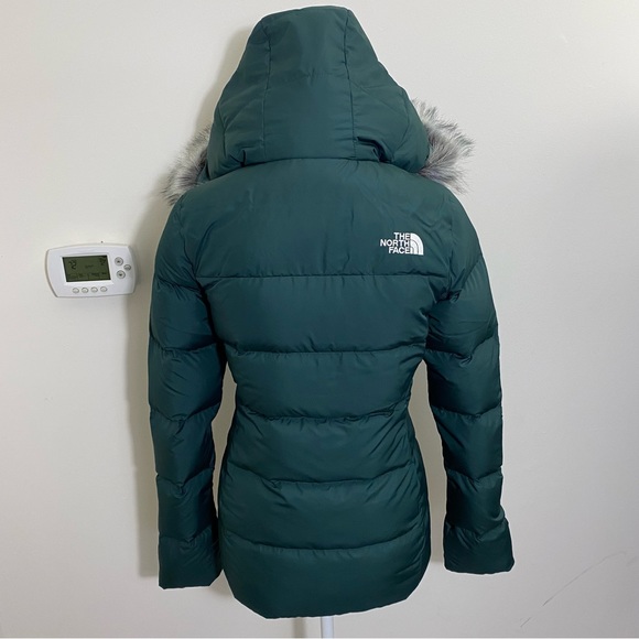 The North Face Women's Gotham Jacket Down Coat Dark Sage Green Sz XS M L XL XXL - Picture 7 of 12